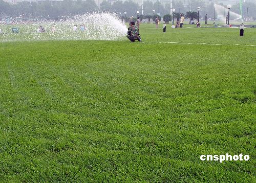 莫斯科人均绿地面积_我国人均绿地面积在(3)